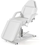 DearDean Hydraulic Tattoo Chair for Client 440lbs Height Adjustable Tattoo Spa Bed Chair Facial B...