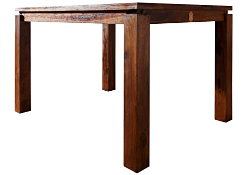 Table à Manger 90x90cm - Bois Massif de Palissandre laqué - Metro Life #151