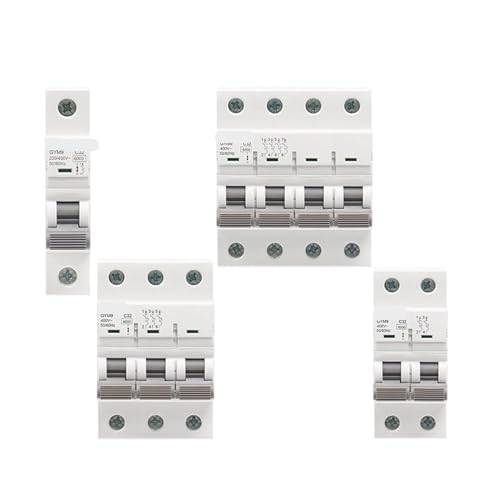 Mini disjoncteur GYM9 3P 16A pour tableau électrique triphasé 400V
