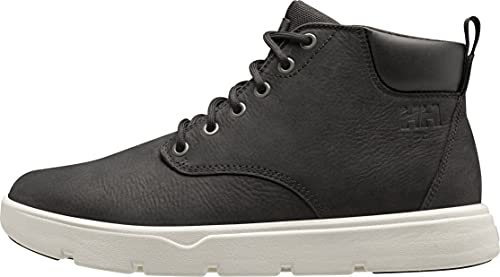 Helly Hansen Pinehurst Leather, Sneakers Hombre, 990 Black, 43 EU