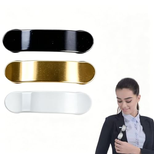 Image of 3Pcs Specs Holder with Magnetic Badges, Eyeglass Holder and Sunglasses Organizer for Office and Travel Use