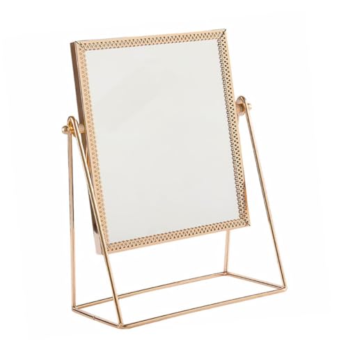 Espejo de Maquillaje Decorativo Cuadrado con Diseño Floral miniatura 6