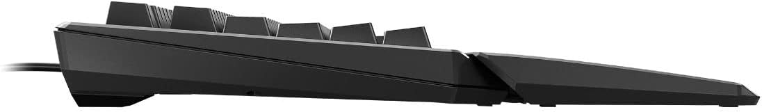 CHERRY MX 1.0 Wired Mechanical Keyboard with MX Red Silent Switches - with Palm Rest for Ergonomic Quiet Typing Experience. Full Size with Number Pad