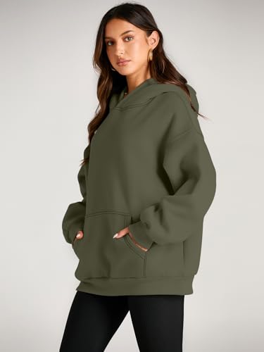 Image of EFAN Women's Hoodies Oversized Sweatshirt Comfort Fleece Sweaters | Cozy Trendy Pullover Hoodies, Sweatshirts with Pockets For Fall & Winter