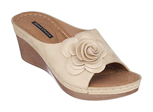 GC-Shoes-Womens-Wedge-Sandals-Open-Toe-Mid-Heel-Platform-Comfy-Vegan-Leather-Flower-Strap-Thong-Flora