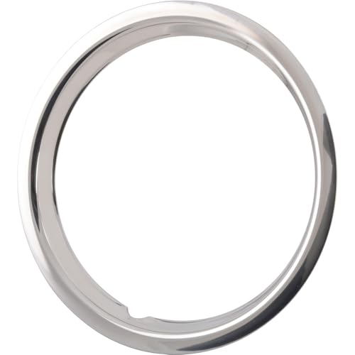 JEGS Stainless Steel Trim Ring | Fits JEGS 15” x 4” And 15” x 6” Rally Wheels | 1 Per Package