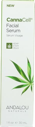 Andalou Naturals CannaCell Facial Serum, 1 Ounce