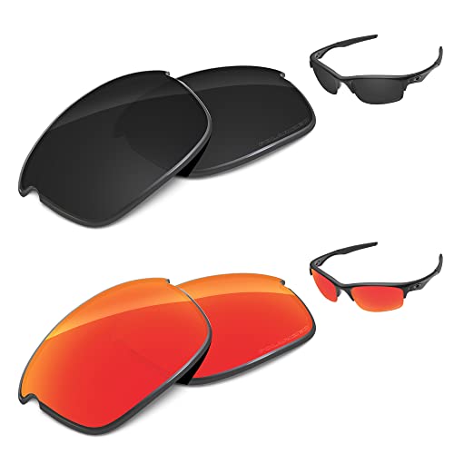 Image of Performance Replacement Lenses for Oakley Bottle Rocket OO9164 Polarized Etched - Value Pack