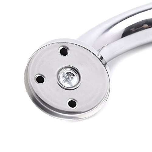 Barra de Apoyo para baño, pasamanos de Acero Inoxidable de 30/40/50 cm para bañera y Ducha. Soporte de Seguridad.