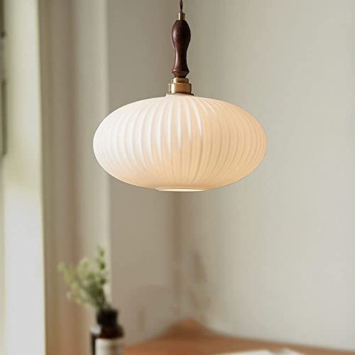 Lámpara de madera retro contra luz deslumbrante en dormitorios 5