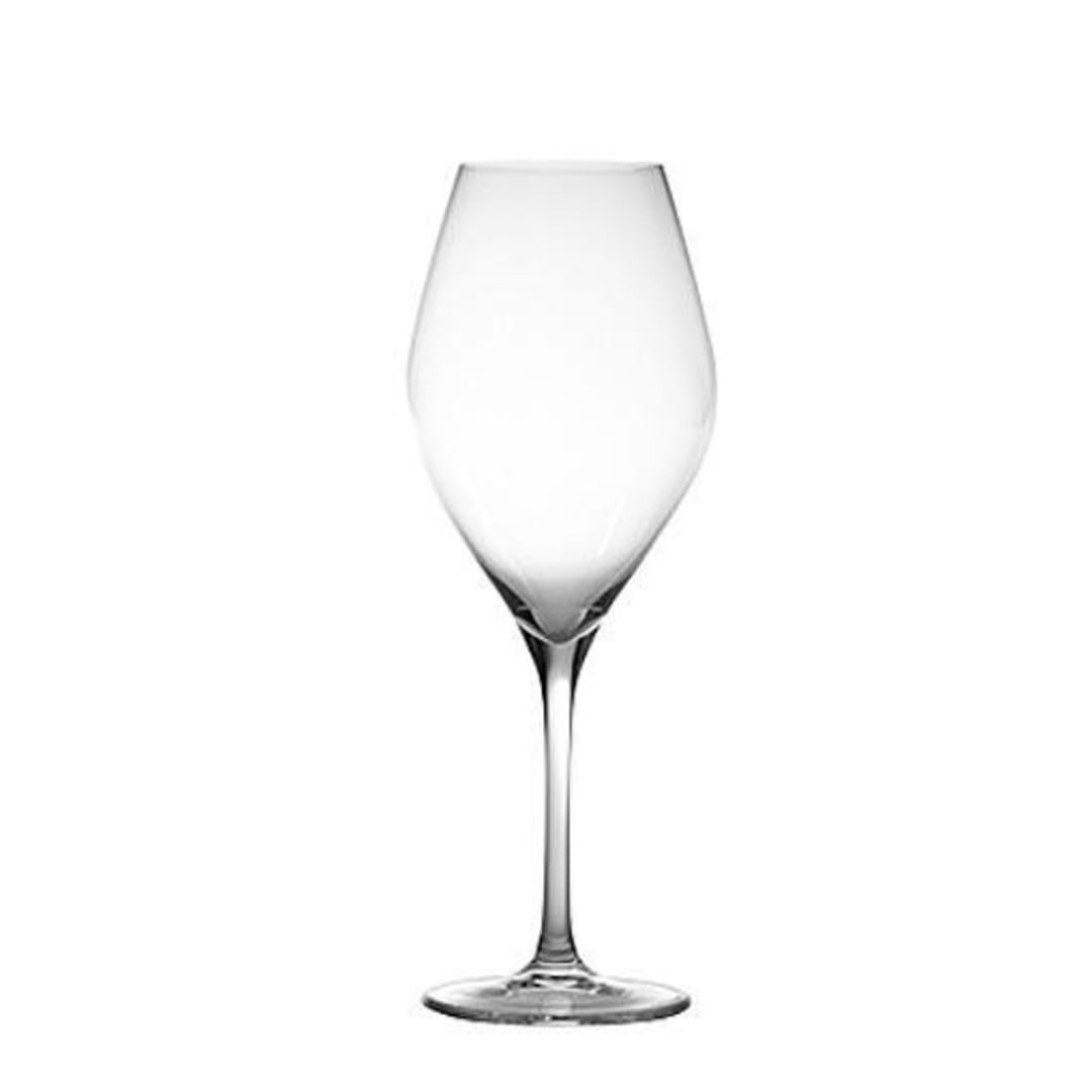 Zafferano Solution Goblet - Copa de vino blanco hecha a mano para vino blanco, vino espumoso y vino tinto, apto para lavavajillas hasta 60 °C, elegante copa para degustación de vino, 430 ml.