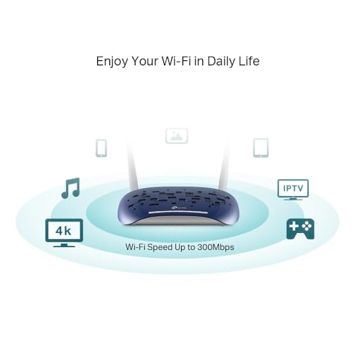 TP-Link 300Mbps VDSL/ADSL Modem Router with 4 Fast Ports - Image 5