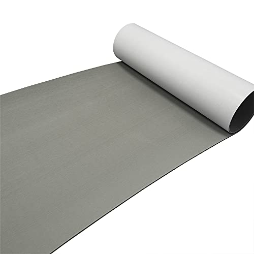 🚢【FACILE DA PULIRE】 Il tappetino in EVA per pavimenti in teak ha una struttura a cellule chiuse, non assorbente, resistente all'umidità, buona idrorepellenza e isolamento acustico.