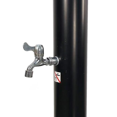 Thabatad Solar Heated Shower With Shower Head 5.3 Gallon Outdoor Solar Shower With Foot Shower Tap And Faucet For Garden thumb #3