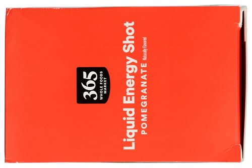 Image of 365 by Whole Foods Market Pomegranate Energy Shot, 2 Fl Oz, 6 Count