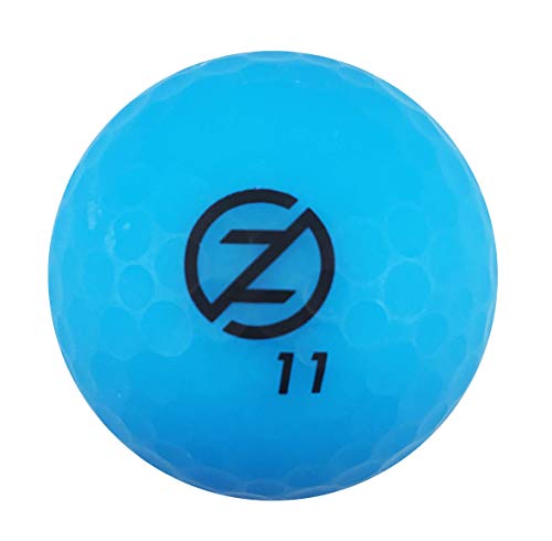 Zero Friction Spectra Matte Finish Distance Golf Balls, Dozen, Blue #TOP1