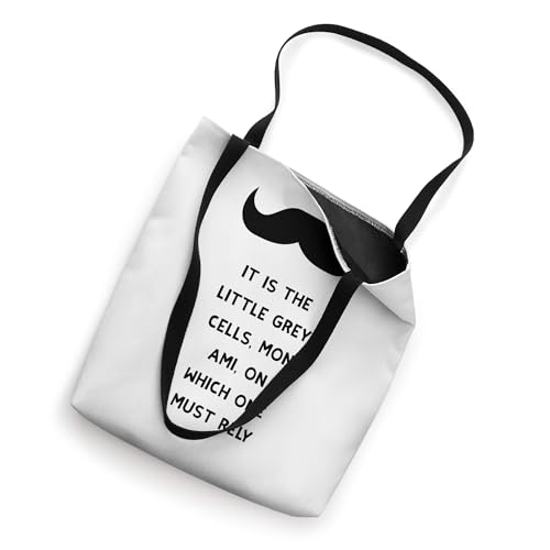 Bolso tipo tote POIROT LITTLE GREY CELLS BOOKS miniatura 2