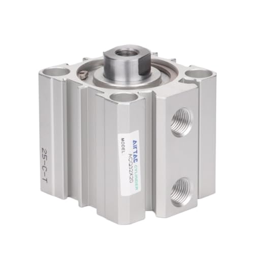 Cylindre pneumatique ACQ50 compact double effet sans aimant - 2