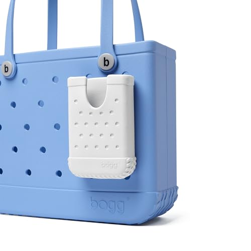 Image of BOGG BAG Call Me Bogg - Cell Phone Holder for Large and Medium Tote - Lightweight, Durable, Washable Snap-in Accessory (For Shore White)