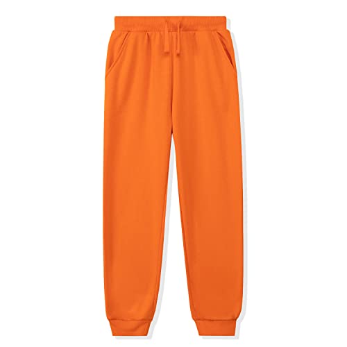 Image of Kid Nation Kids Unisex Soft Brushed Fleece Casual Pull On Jogger Sweatpants with Pockets for Boys or Girls
