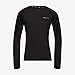Arctix Boys Power Base Layer Crewneck Top, Black, Medium