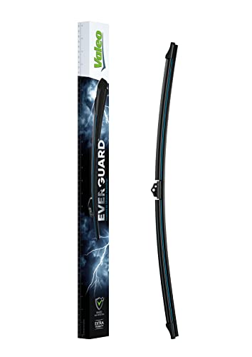 Valeo Everguard - Balai D'Essuie-Glace avec Lame en Silicone - VSF55 - 566009 - Longueur : 550mm (X1), Noir Cover