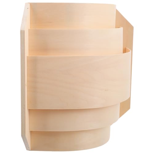 ANDRESLAD Pantalla De Lámpara De Sauna Con Cubierta De Madera Decorativa Delgada y Delicada Para Esquinas De Sala De Sauna Accesorio De Hogar