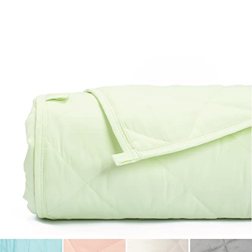 Simple Being Weighted Blanket, Patented 9 Layer Design, 60X80 20Lb, Seafoam Green #TOP3