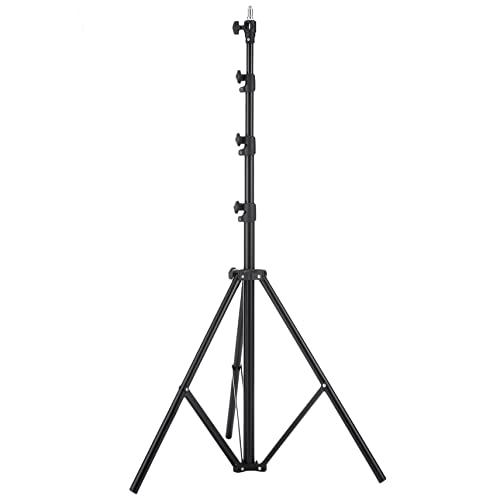 Selens ライトスタンド 395cm エアクッションタイプ 1/4と3/8ネジ変換 撮影用ヘビーデューティライトスタンド 高さ調節可能 大型スタンド ソフトボックス スピートライト リフレクター アンブレラなど対応