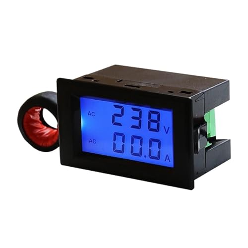 Voltmètre ampèremètre AC moniteur LCD pour éviter les surcharges de courant 200A