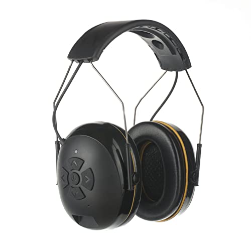 PROTEAR Gehörschutz mit Bluetooth 5.1，Integriertes Mikrofon für Freisprechen SNR 30dB Idealer zum Mähen, Holzbearbeitung