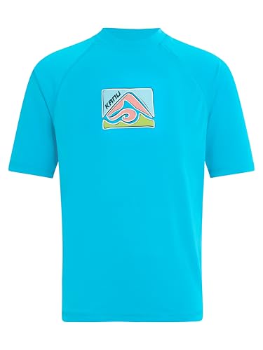 Image of Kanu Surf Boys' Hangout UPF 50+ Sun Protective Rashguard Swim Shirt