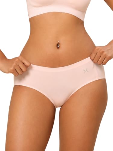 Image of Krvvy Breeze Hipster Underwear for Women | Seamless Mid Waist Panties with Super Stretchable Fabric | Odourless Ventilation | InvisiSoft Edges