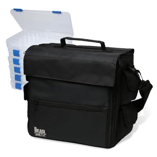 Portable Bead and Supply Storage System