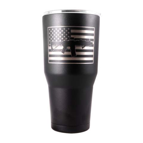 Amazon | Black Rifle Coffee Company SBRフラッグロゴタンブラー 30 