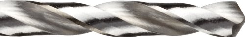 Precision Twist 5Atl High Speed Steel Long Length Drill Bit, Uncoated (Bright) Finish, Round Shank, Spiral Flute, 118 Degree Conventional Point, 1.00Mm (Pack Of 12) #TOP1