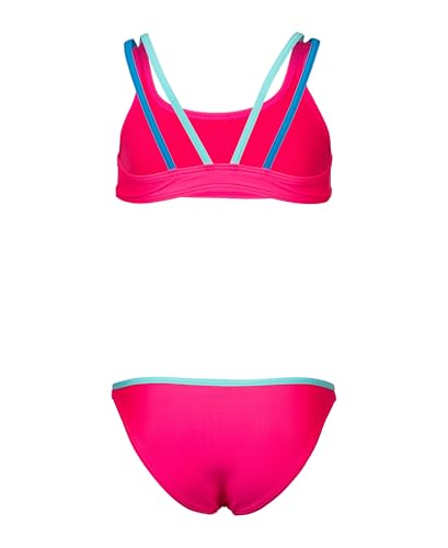 ARENA Girls Feel Solid Two Piece Tweens Casual Bikini Pool Or Beach Bathing Suit2