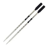 Cross Ballpoint Pen Refill - Refill for Consistent Ink Flow - Quick-Drying - Black - Fine - 2Pack