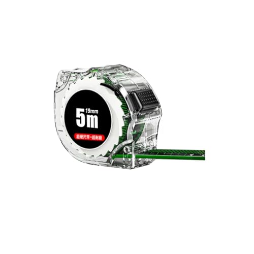 Cinta Métrica Transparente 5 m x 19 mm Autobloqueo miniatura 1