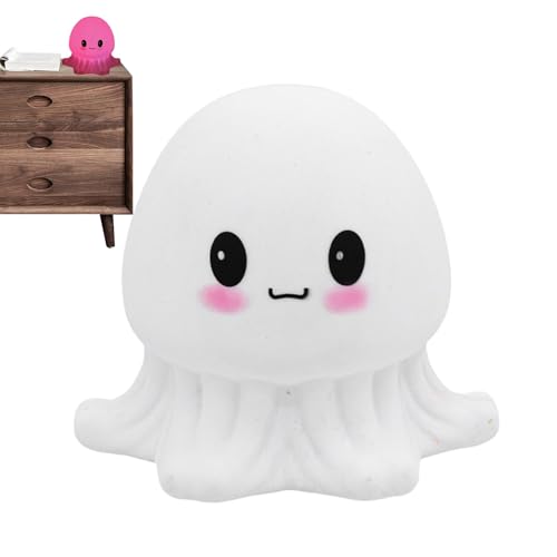 Générique Luz nocturna de medusa, luz nocturna de medusa para - Lámpara de escritorio LED con brillo ajustable | Decoración de dormitorio, lámpara de fantasía para dormitorio, salón, habitación de los