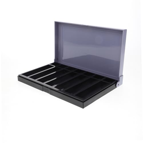 Caja organizadora para monedas NUOBESTY gris miniatura 1