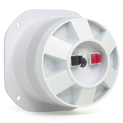 Tweeter Hinor HST-600 Trinyum 300W RMS Aluminio Branco