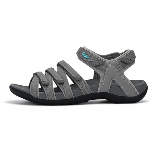 Image of Viakix Womens Sport Sandal - Comfortable Athletic Stylish Hiking Shoes, with Arch Support, Outdoors, Walking, Water, River, Trekking