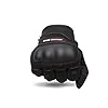 TVS Racing Rogue Riding Gloves | TPR Knuckle Guard | Touchscreen Fingertip | Airmesh Panels | Micro Suede Grip | 3mm Palm Padding | Velcro Strap | Motorcycle & Bike Riding Gloves (Black/XL)