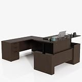 ALFA BUSINESS 100.4in Standing U-Desk