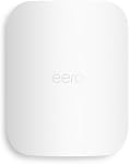 Amazon eero Outdoor 7 dual-band mesh wifi router (newest model), Weatherproof rating of IP66, Coverage up to 1,390 m² outdoors, 1-pack, Includes 30W PoE+ adaptor