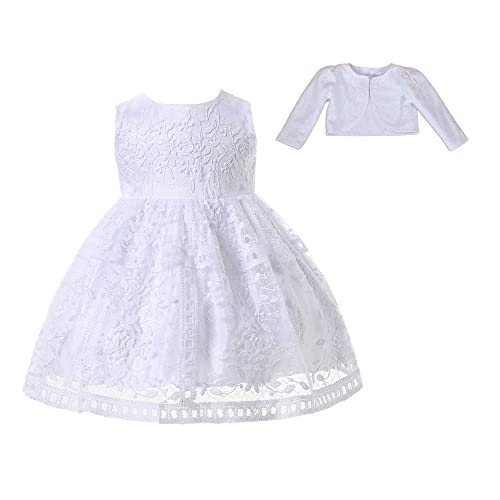Robe de baptême pour bébé fille idéale pour une cérémonie d'été