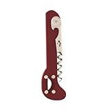Boomerang Burgundy Waiter's Corkscrew w/ built-in foilcutter by Franmara