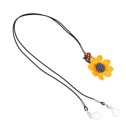 MALUGOGO Cordón de Protección para Diseño de Dibujos Animados, Material Abs Nylon, Banda Ajustable, Protege Sudor y Evita Pérdidas