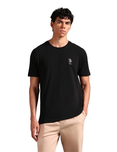 Image of U.S. Polo ASSN. Mens OEE12 Comfort Fit Pure Cotton Lounge T-Shirt